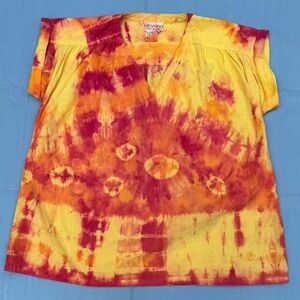 70s vintage tie-dye top